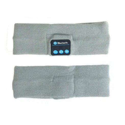 AussieSuperStore Homeware Supplies Bluetooth Music Headband Stereo Sleep Sport Running Yoga Headset Gray CBBTHEADBANDGRAY